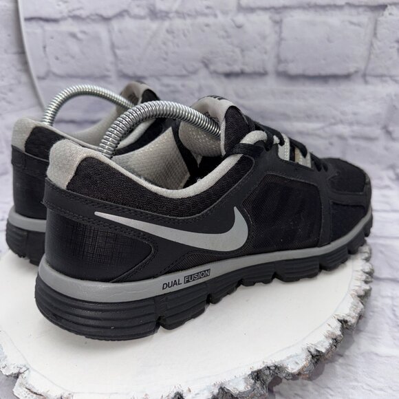Nike Dual Fusion ST2 Womens Size 9.5 Black Sliver Training Shoes Sneakers - Picture 5 of 11